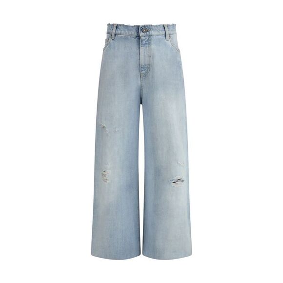 Golden Goose Women Light Blue Jeans & Pants - Picture 1 of 7